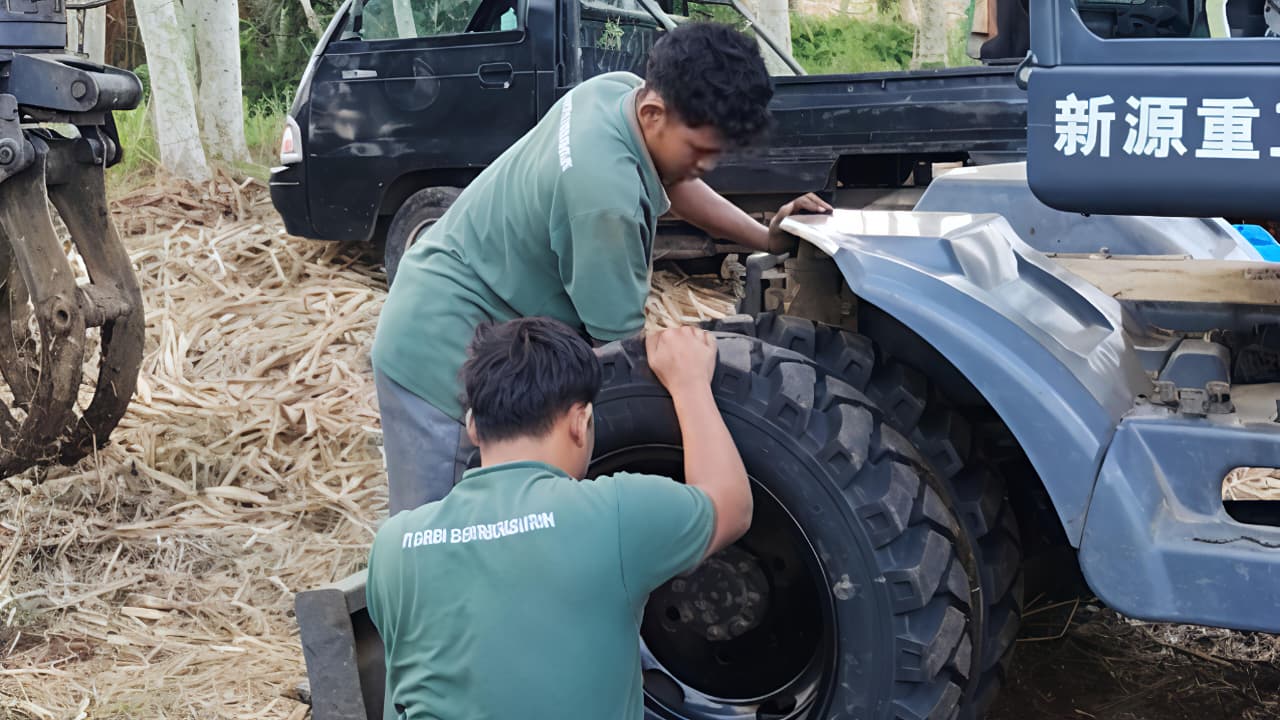 Hasil pemasangan cepat dan bersih